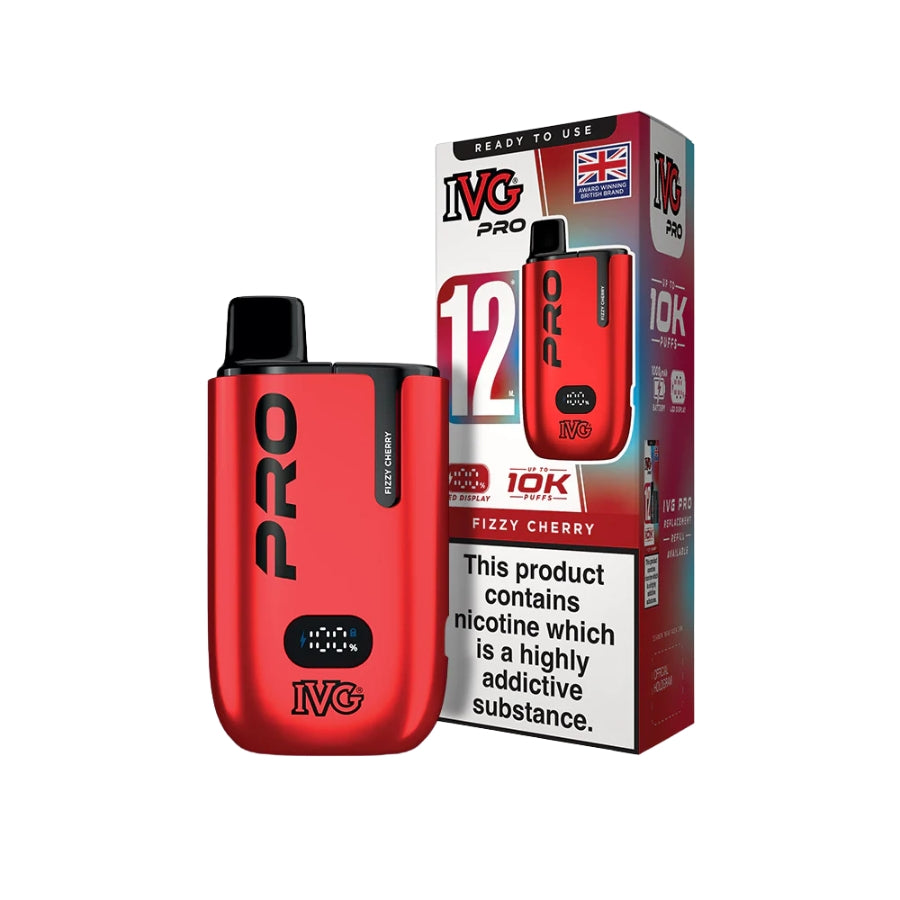 IVG Pro 12 Fizzy Cherry Kit - Case of 5