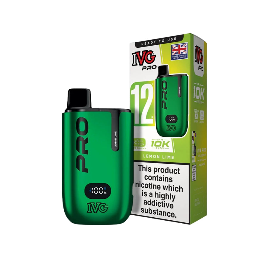 IVG Pro 12 Lemon & Lime Kit - Case of 5