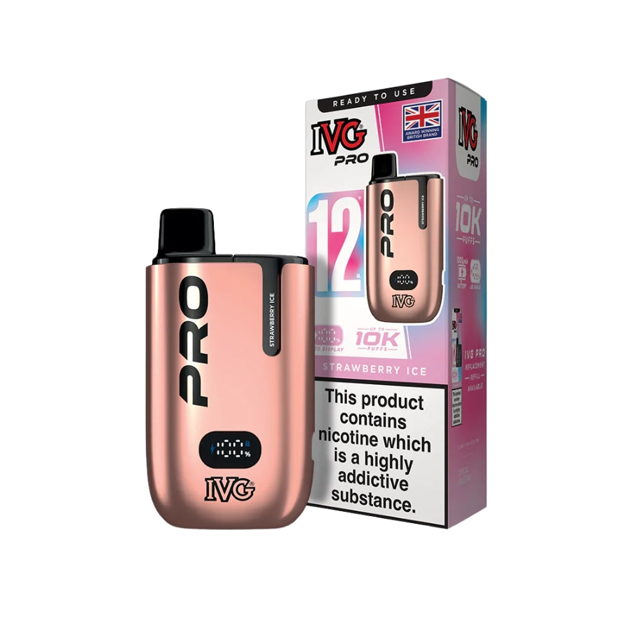 IVG Pro 12 Strawberry Ice Kit - Case of 5