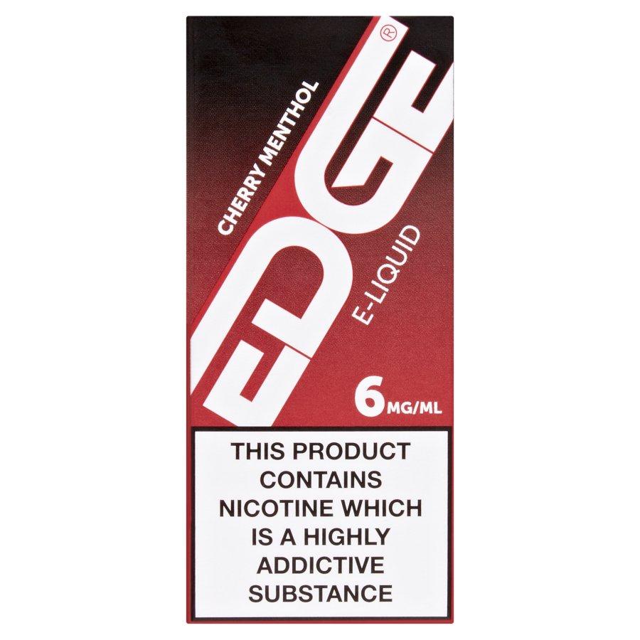 Edge Cherry Menthol 50/50 10ml E-liquid 6mg - Case of 5