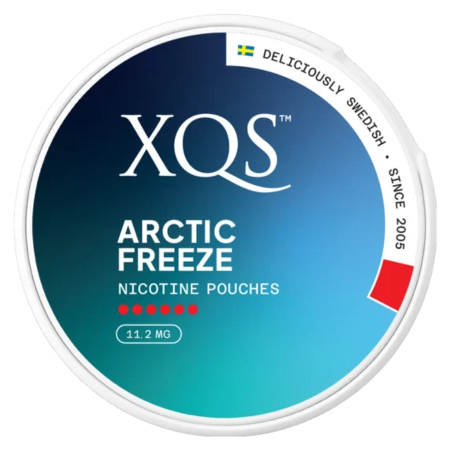 XQS Artic Freeze Nicotine Pouches 11.2mg - Case of 10