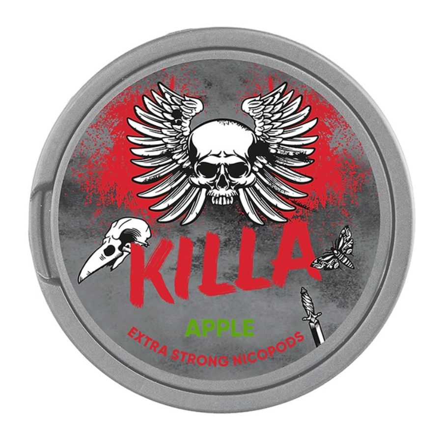 Killa Apple Nicotine Pouches 12mg - Case of 10