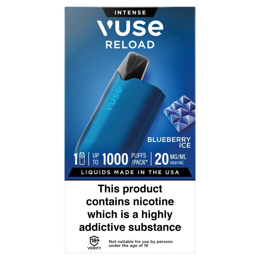 Vuse Go Reload Blue Blueberry Ice Pod Kit 20mg - Case of 6