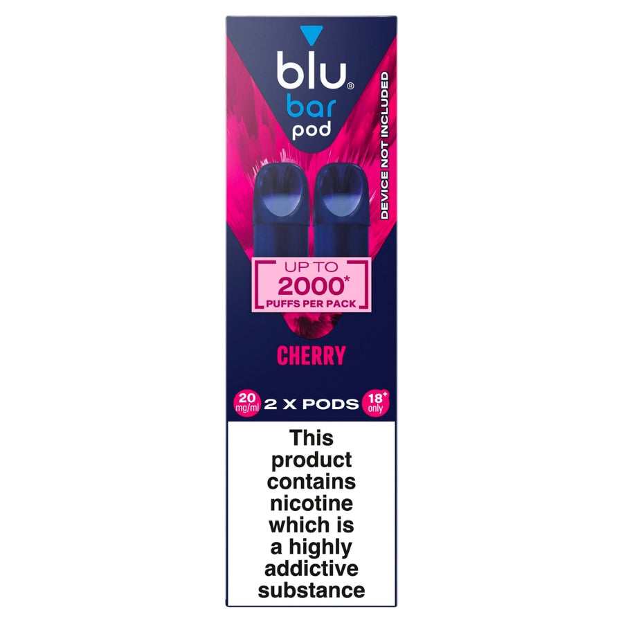 Blu Bar Cherry Refill Pods 20mg - Case of 10