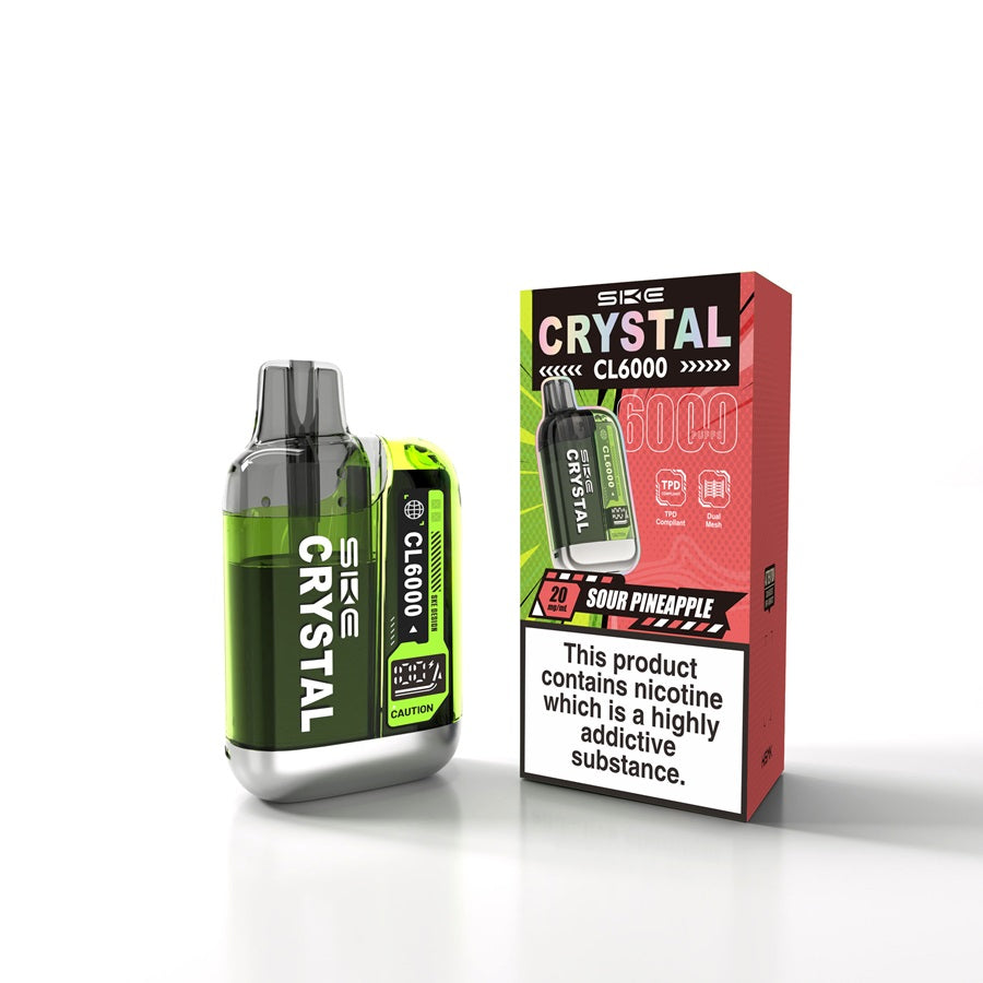 SKE Crystal CL6000 Sour Pineapple Kit - Case of 5