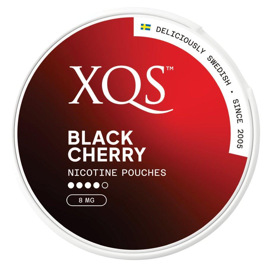 XQS Black Cherry Nicotine Pouches 8mg - Case of 10