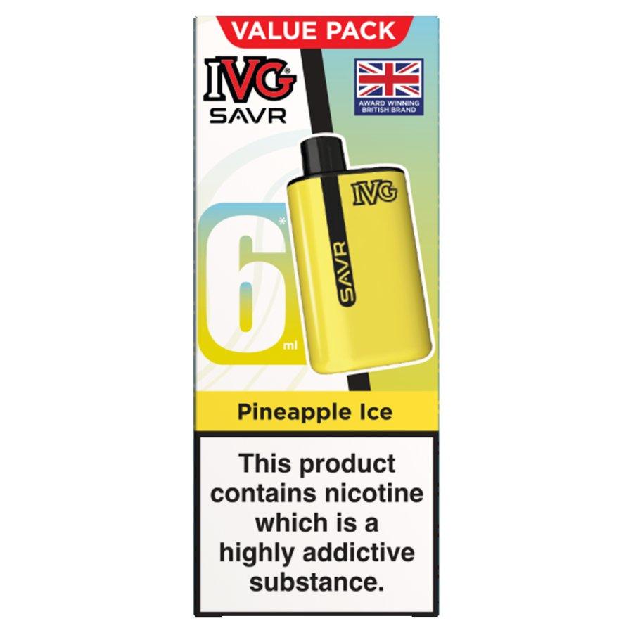 IVG 3000 SAVR Pineapple Ice Vape Kit - Case of 5