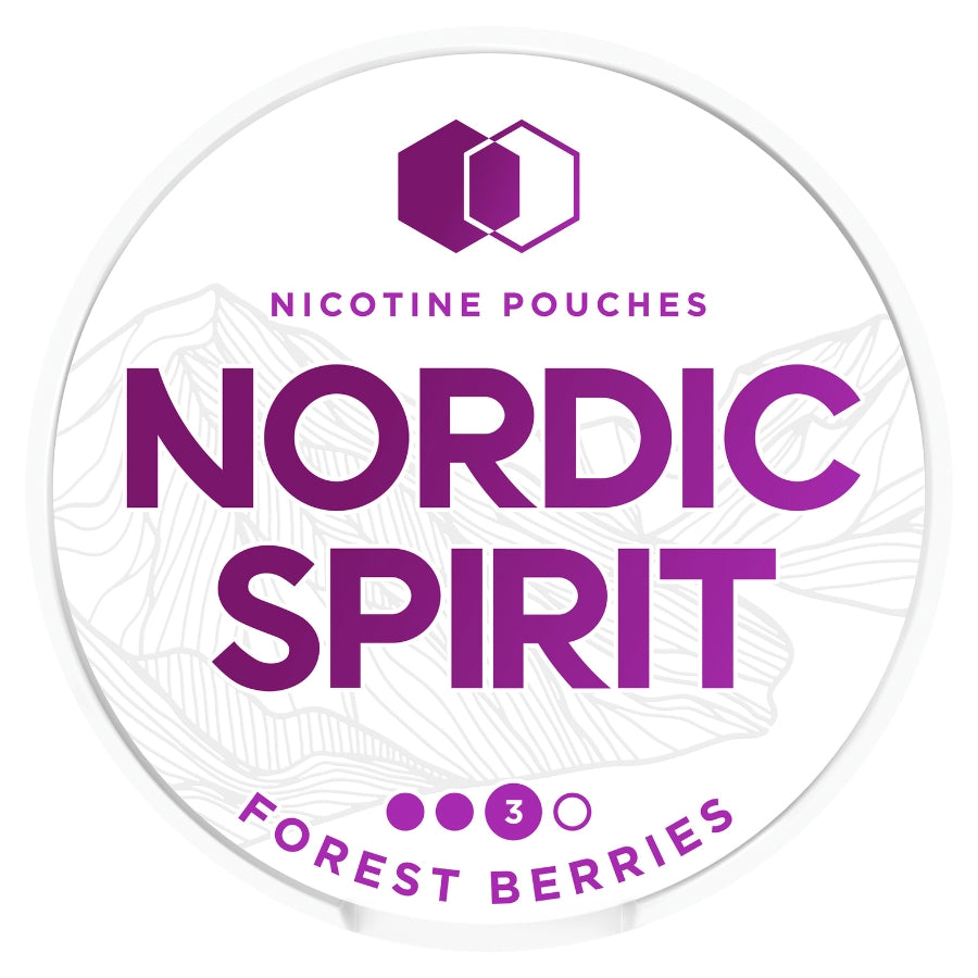 Nordic Spirit Forest Berries Strong 9mg - Case of 5