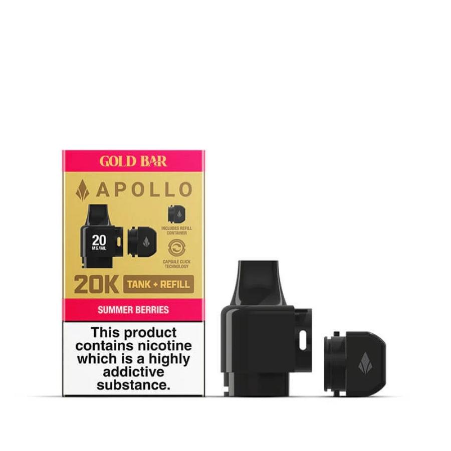 Gold Bar Apollo Tank & Cap Summer Berries- Case of 10