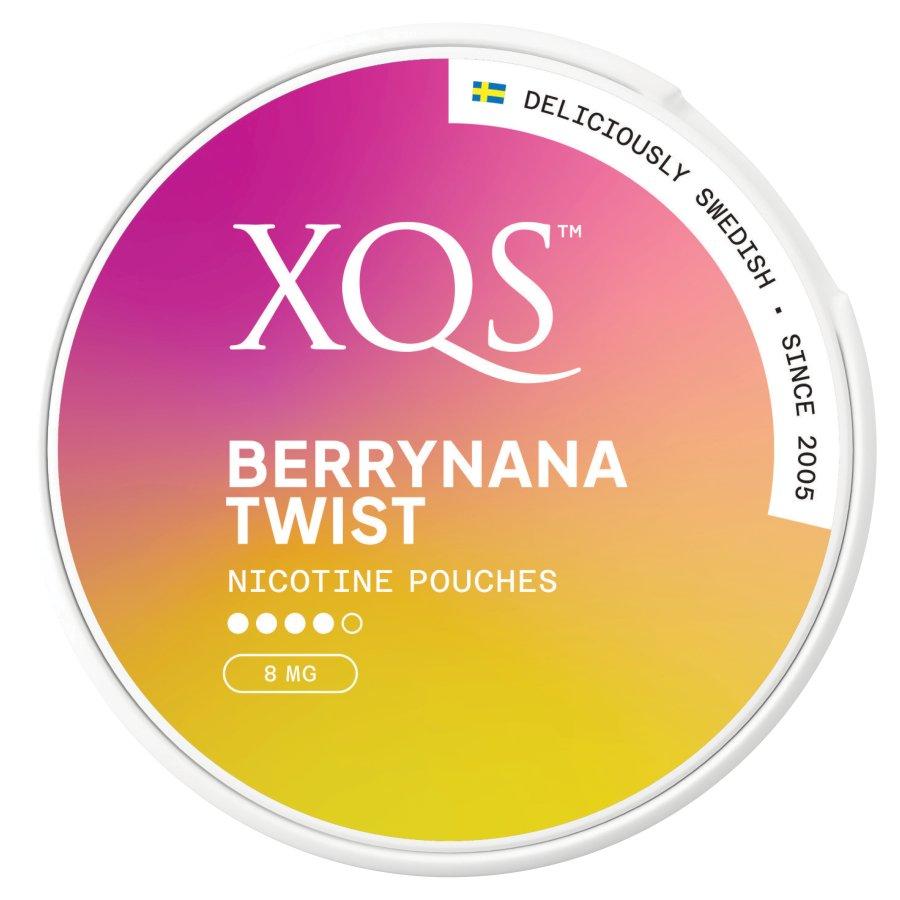 XQS Berrynana Nicotine Pouches 8mg - Case of 10