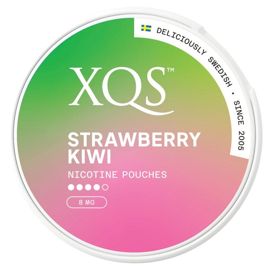 XQS Strawberry Kiwi Nicotine Pouches 8mg - Case of 10