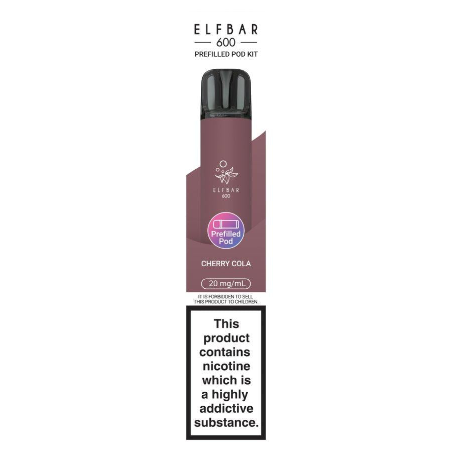 Elf Bar 600 Cherry Cola Pod Kit - Case of 10