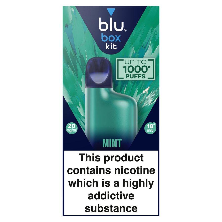 Blu Bar Box Kit Mint 20mg  - Case of 10