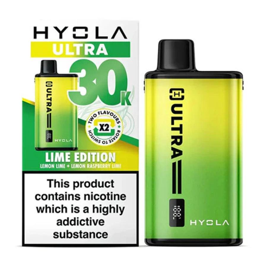 Hyola Ultra 30K Lime Edition Vape Kit - Case of 5