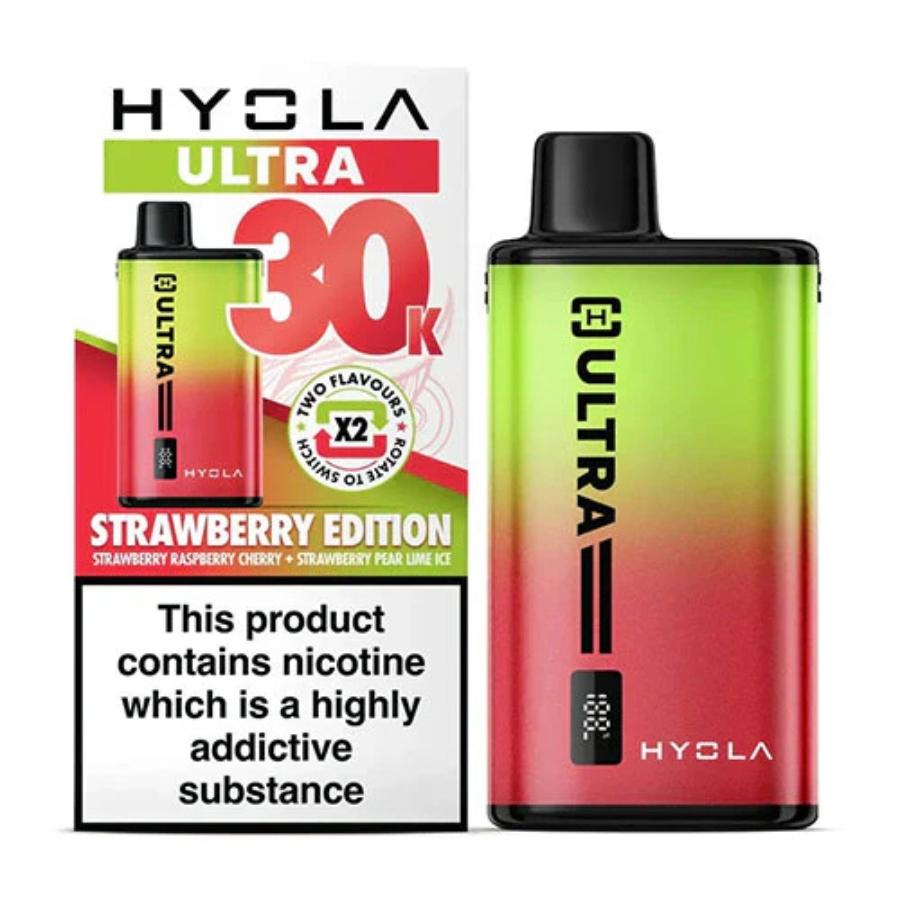 Hyola Ultra 30K Strawberry Edition Vape Kit - Case of 5
