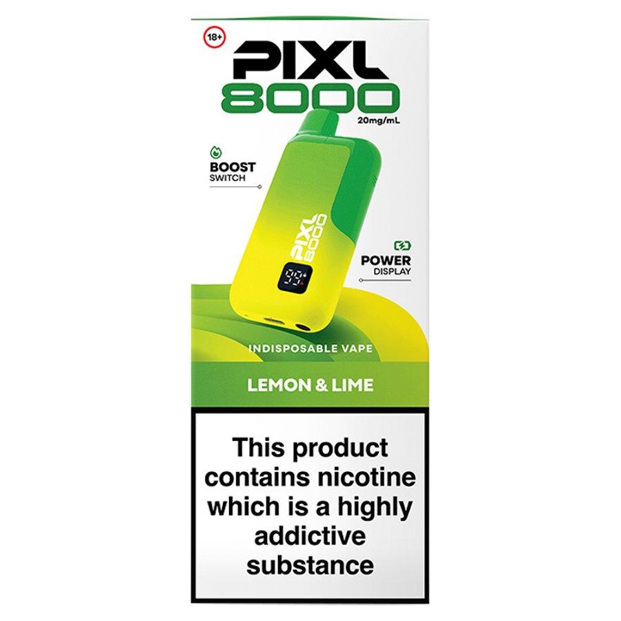 PIXL 8000 Lemon & Lime Pod Kit - Case of 5