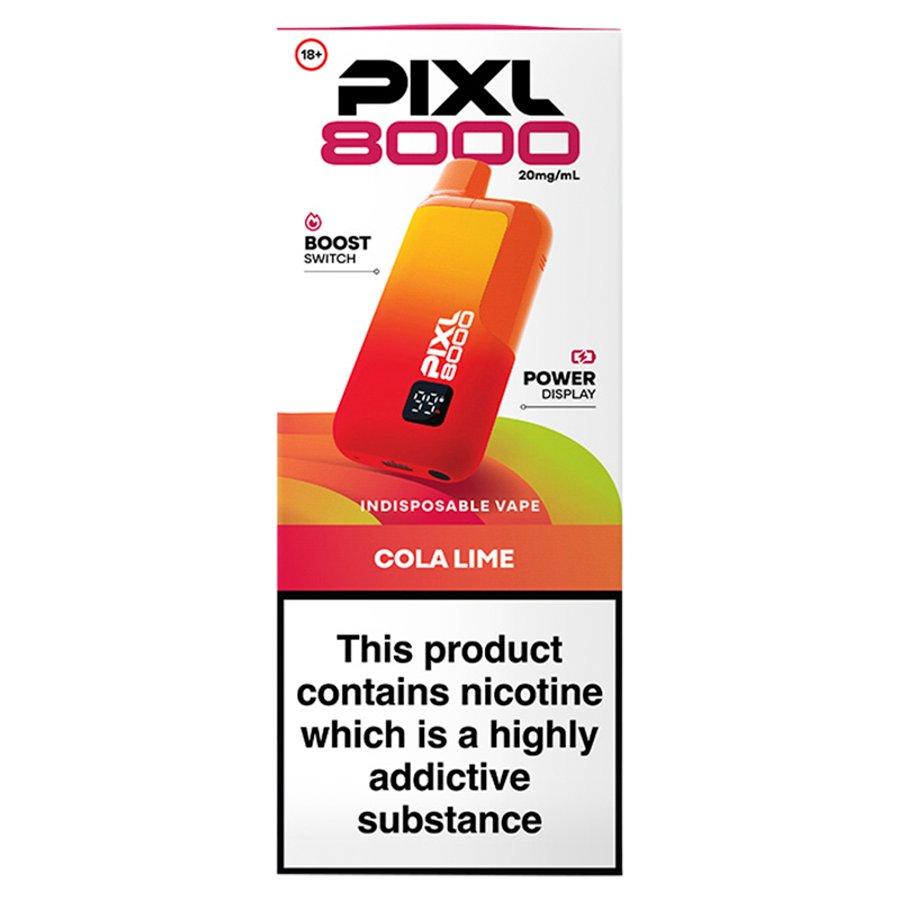 PIXL 8000 Cola Lime Pod Kit - Case of 5