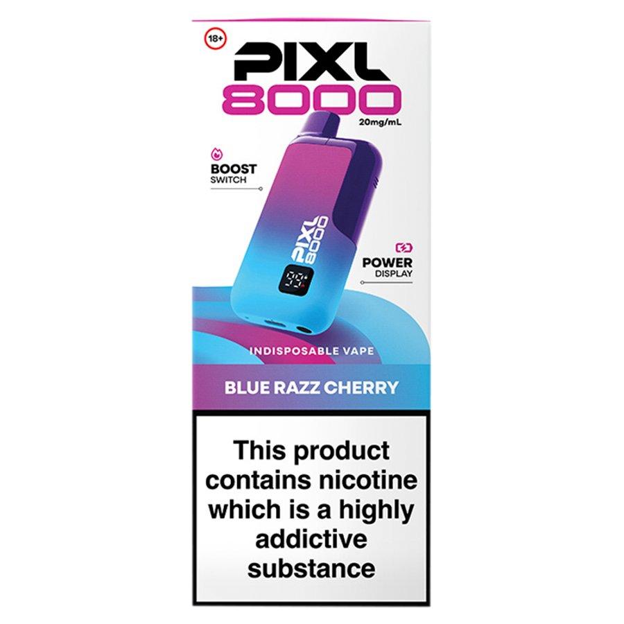PIXL 8000 Blue Razz Cherry Pod Kit - Case of 5