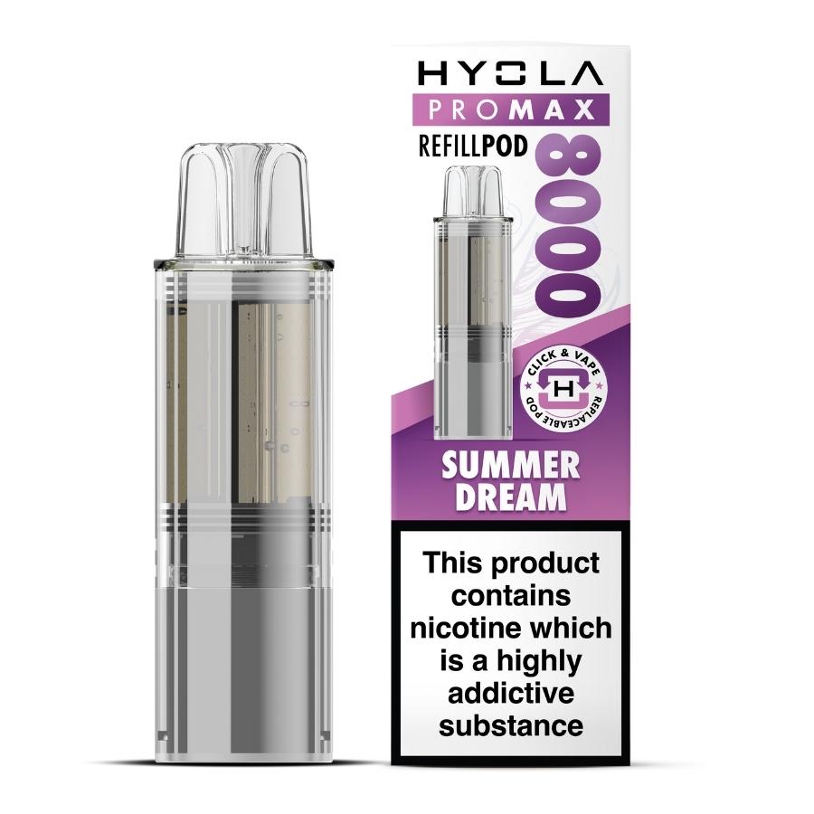 Hyola Pro Max 8000 Summer Dream Refill - Case of 5