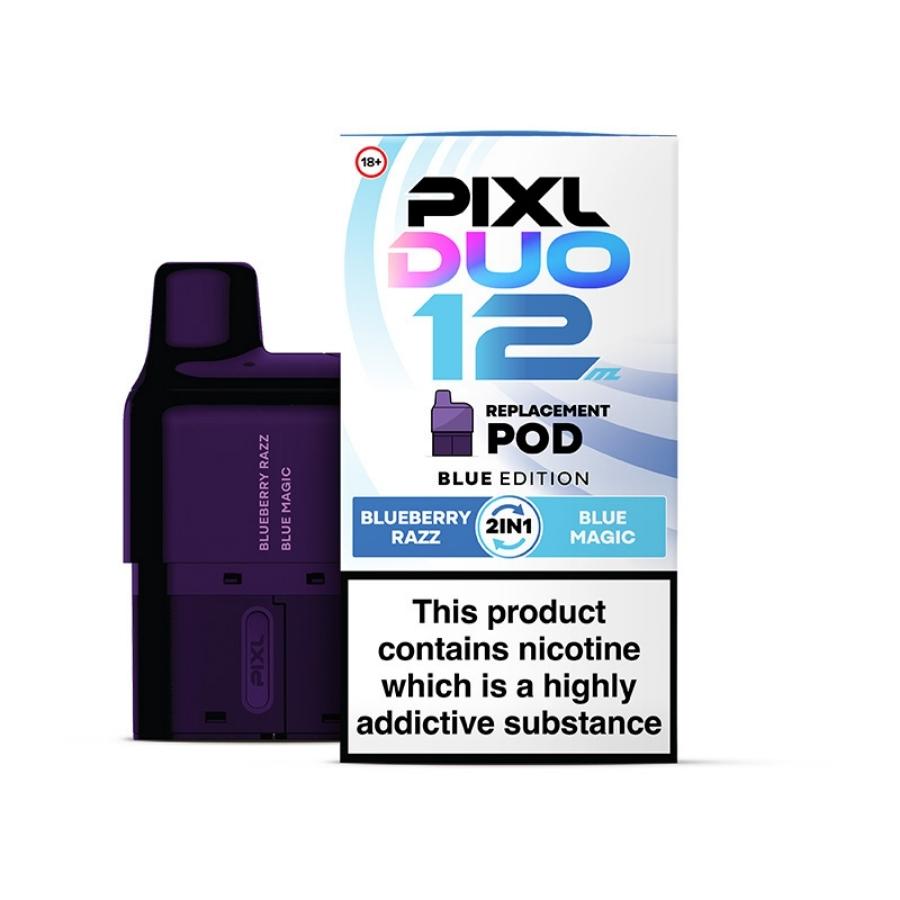 Pixl Duo Blue Edition Prefilled Pod + Refill - Case of 5
