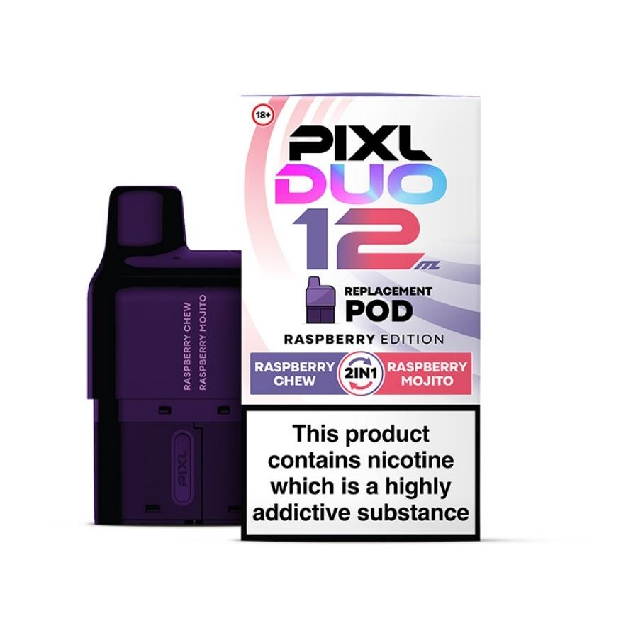 Pixl Duo Raspberry Edition Prefilled Pod + Refill - Case of 5