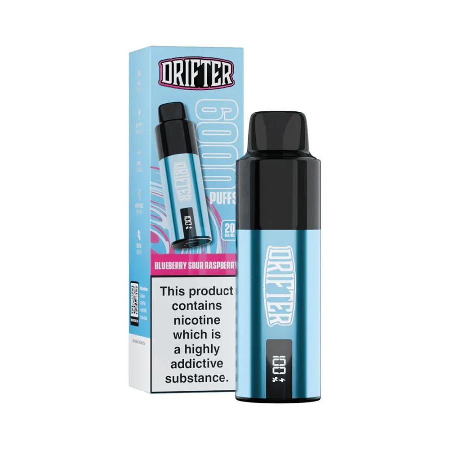 Drifter Bar 6K Blueberry Sour Raspberry Vape Kit - Case of 5
