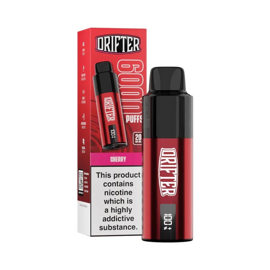 Drifter Bar 6K Cherry Vape Kit - Case of 5