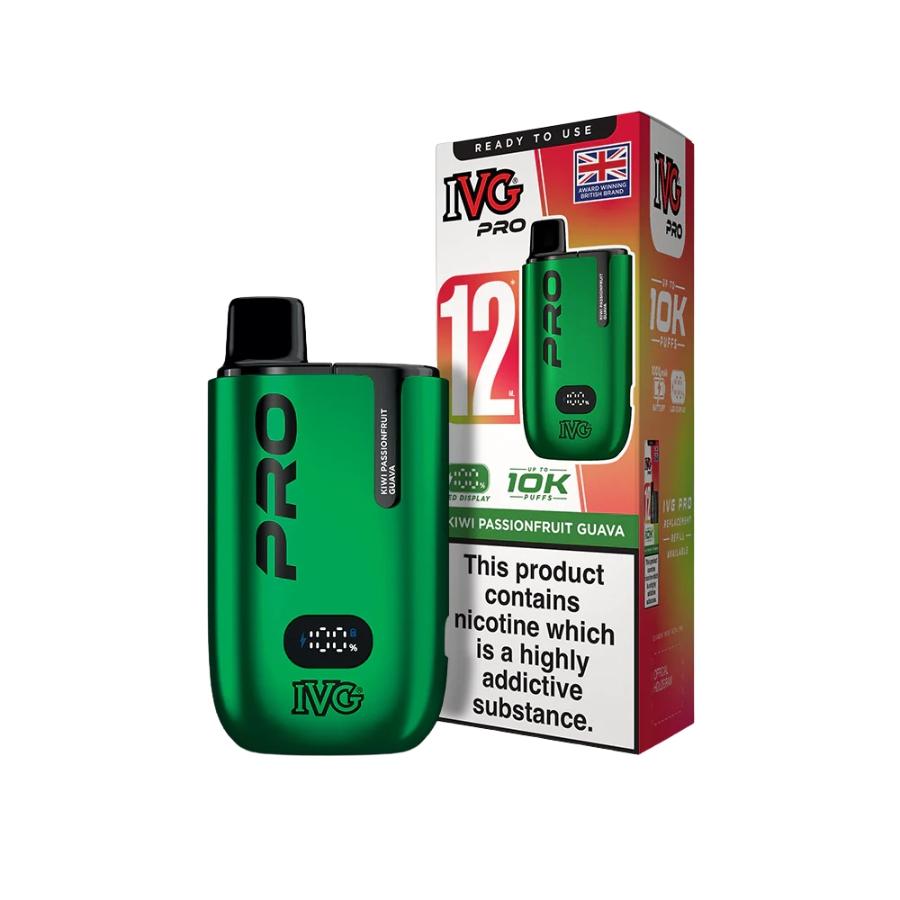IVG Pro 12 Kiwi Passion Fruit Guava Kit - Case of 5