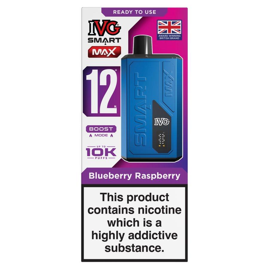 IVG Smart Max Blueberry Raspberry Vape Kit - Case of 5