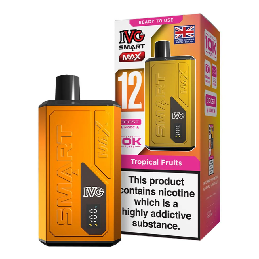 IVG Smart Max Tropical Fruits Vape Kit - Case of 5