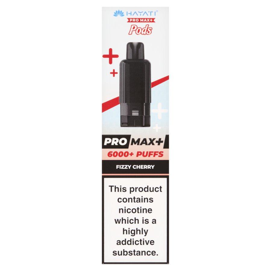 Hayati Pro Max Fizzy Cherry Prefilled Pod + Refill -Case of 5