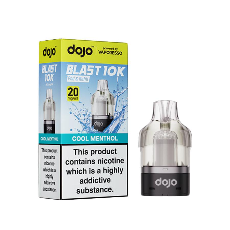Dojo Blast 10K Pod Cool Menthol Refill Pack - Case of 5