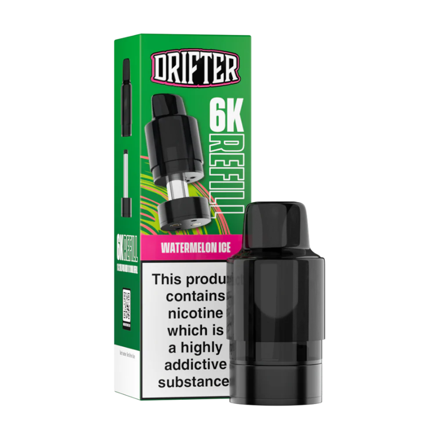 Drifter 6K Watermelon Ice Pod Refill Pack - Case of 5
