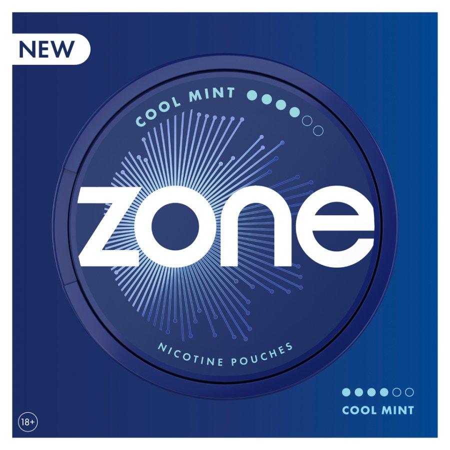 Zone Cool mint Nicotine Pouch 11mg - Case of 5