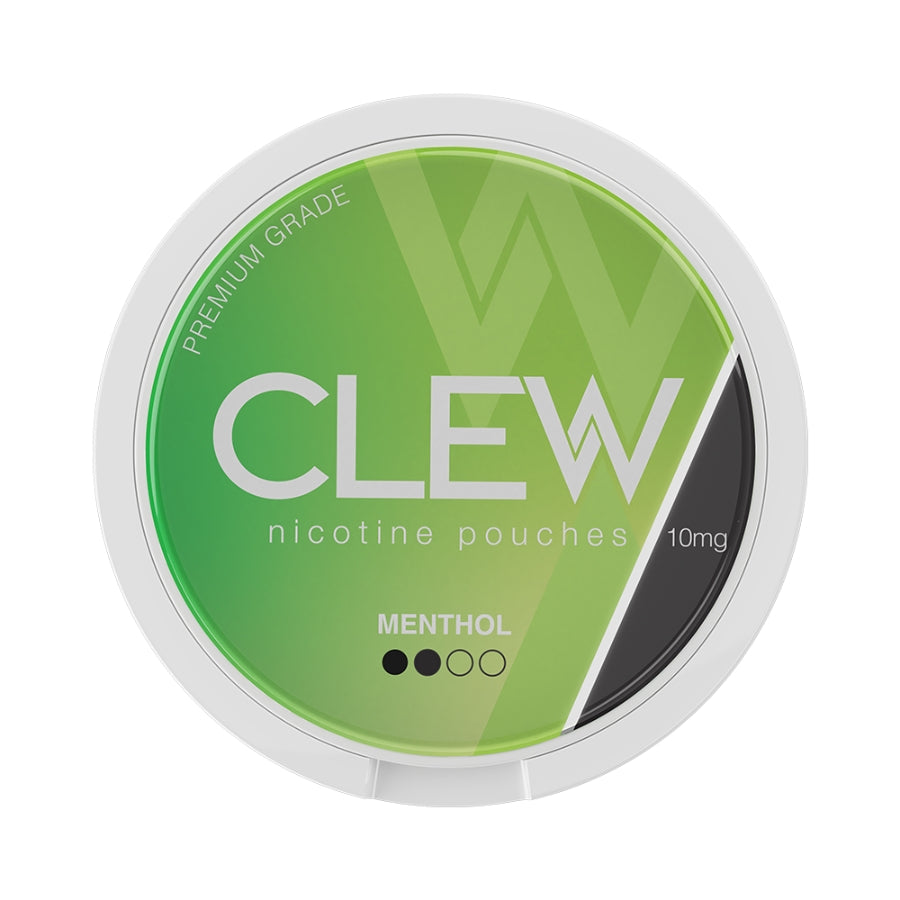 Clew Nicotine Pouches Menthol - Case of 5