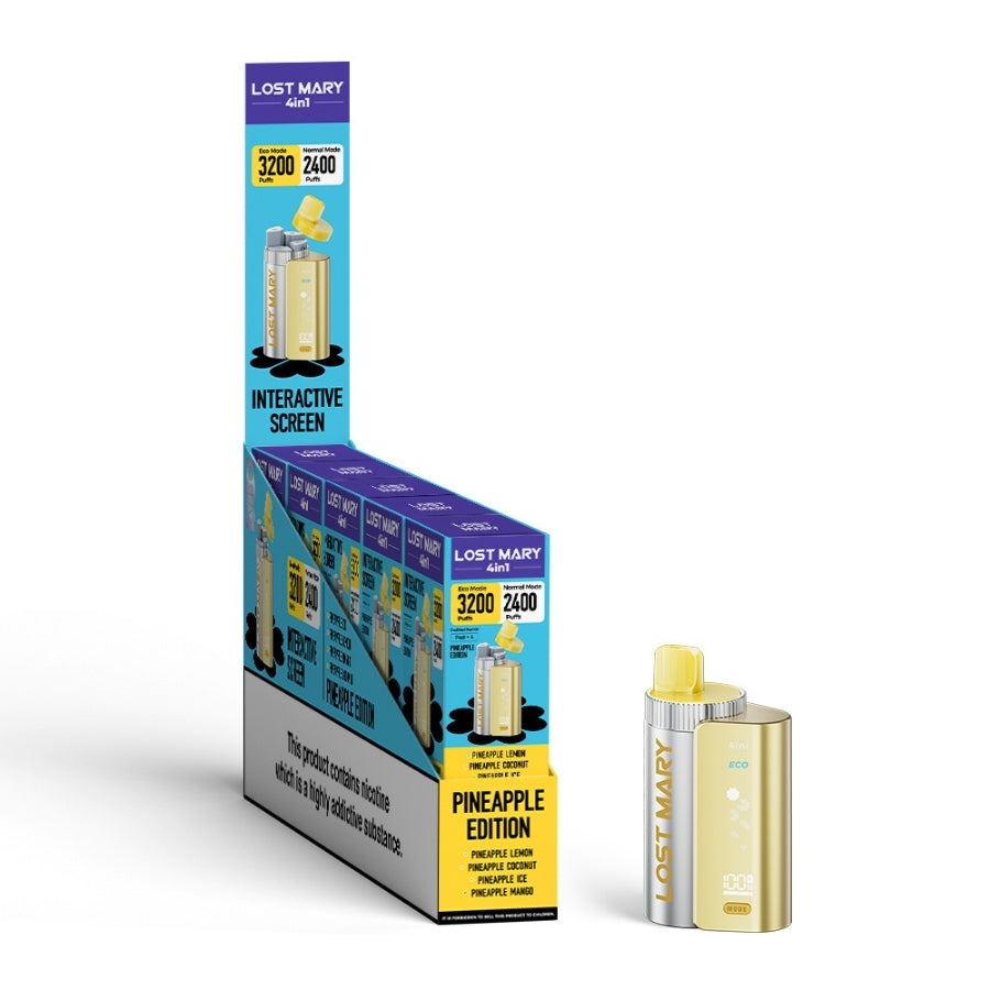 Lost Mary 4 in 1 Kit Pineapple Edition - Case of 5