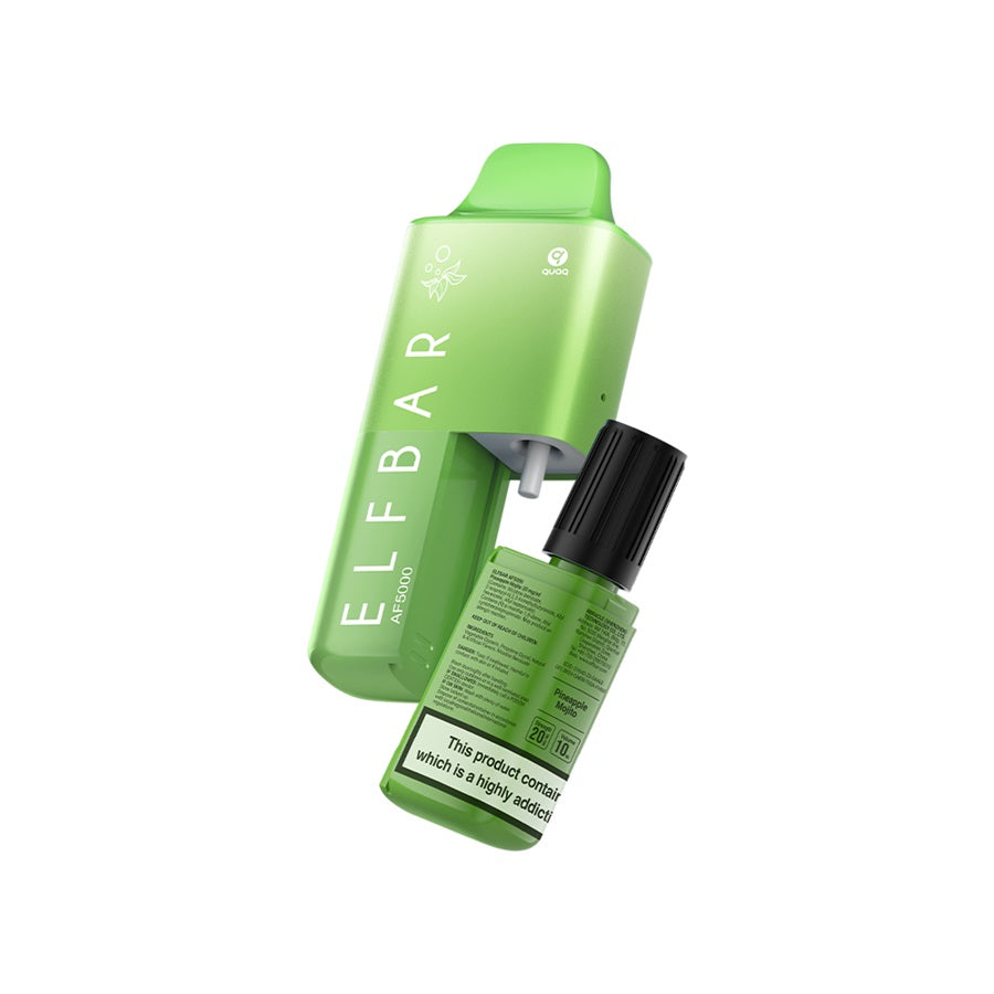 ELFBAR AF5000 Vape Kit, Pineapple Mojito - Case of 5