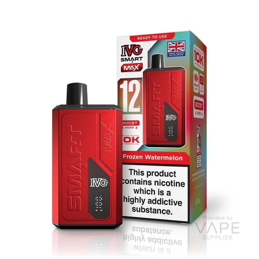 IVG Smart Max Frozen Watermelon Vape Kit - Case of 5