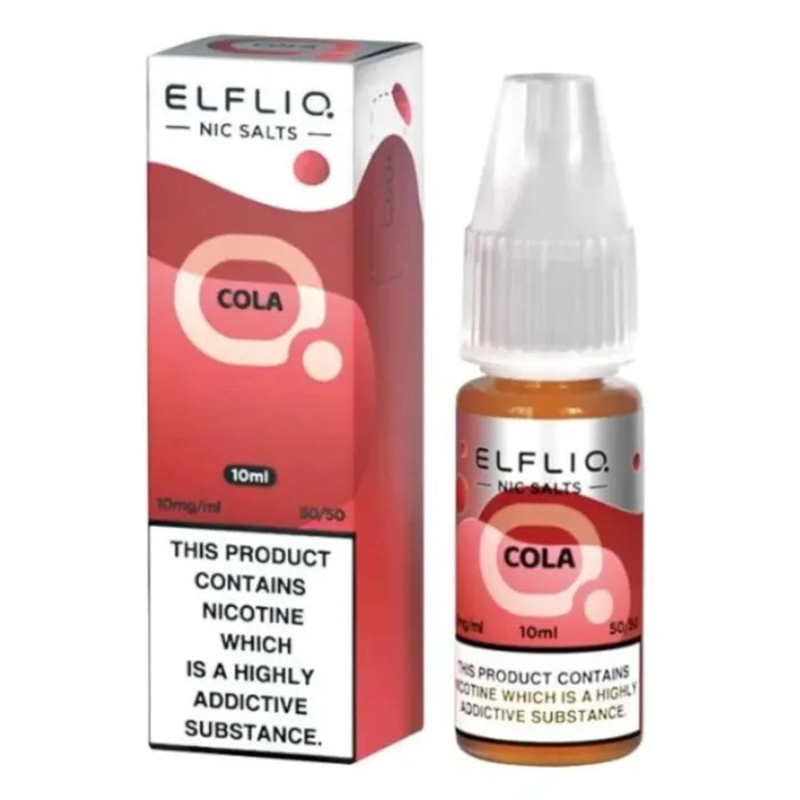 ELFBAR ElfLiq Cola Nic Salt E-Liquid 10ml - Case of 10
