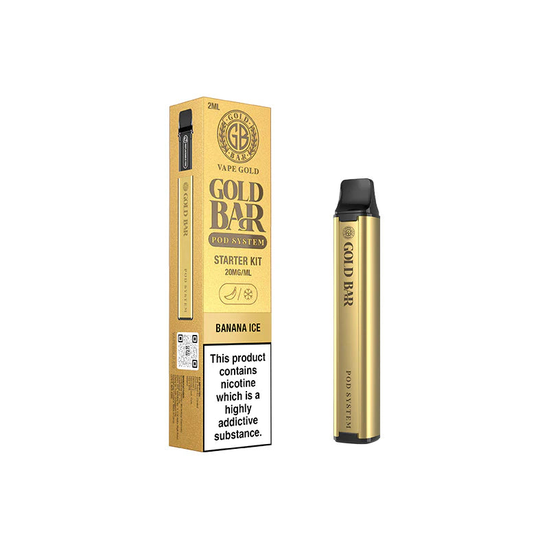 Gold Bar Starter Kit Banana Ice - Case of 10