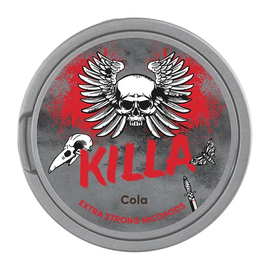 Killa Cola Nicotine Pouches 12mg - Case of 10