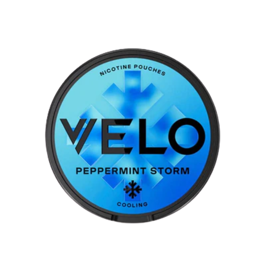 Velo Peppermint Storm Nicotine Pouch 14mg- Case of 10