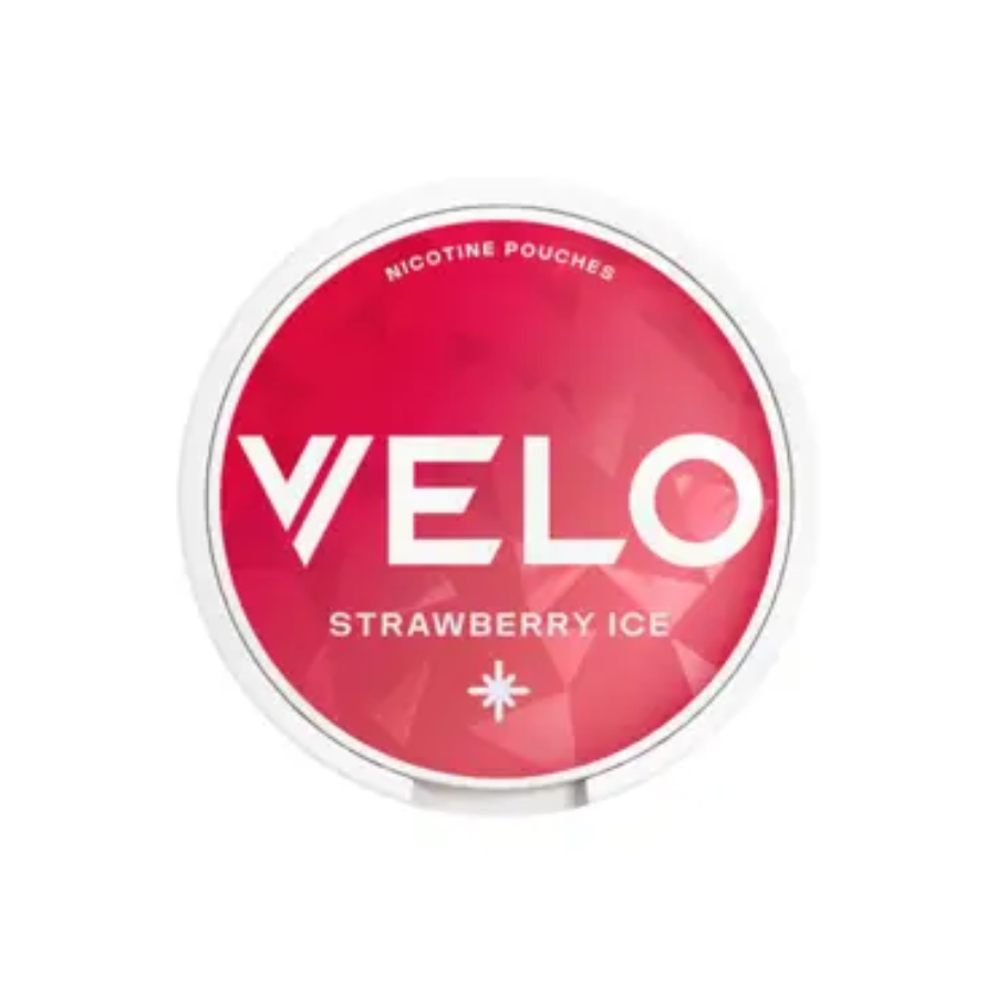 Velo Strawberry Ice Nicotine Pouch 10mg - Case of 5