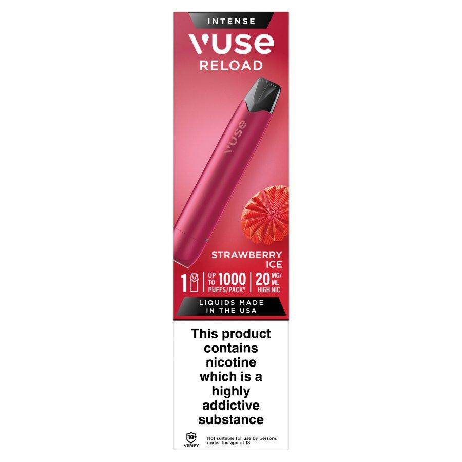 Vuse Go Reload Pen Strawberry Ice - Case of 6