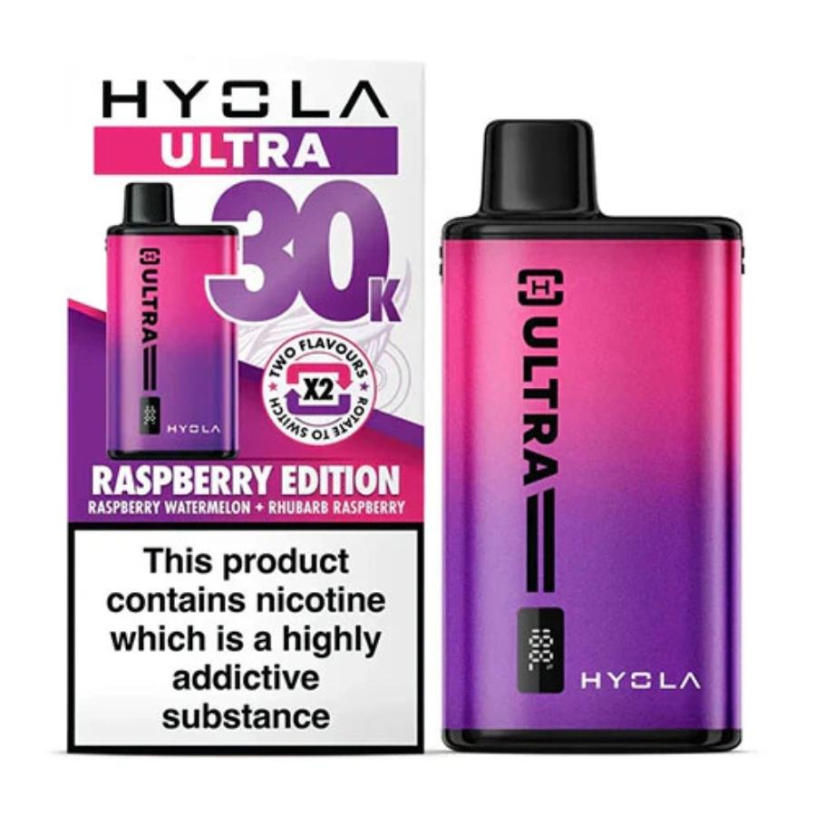 Hyola Ultra 30K Raspberry Edition Vape Kit - Case of 5