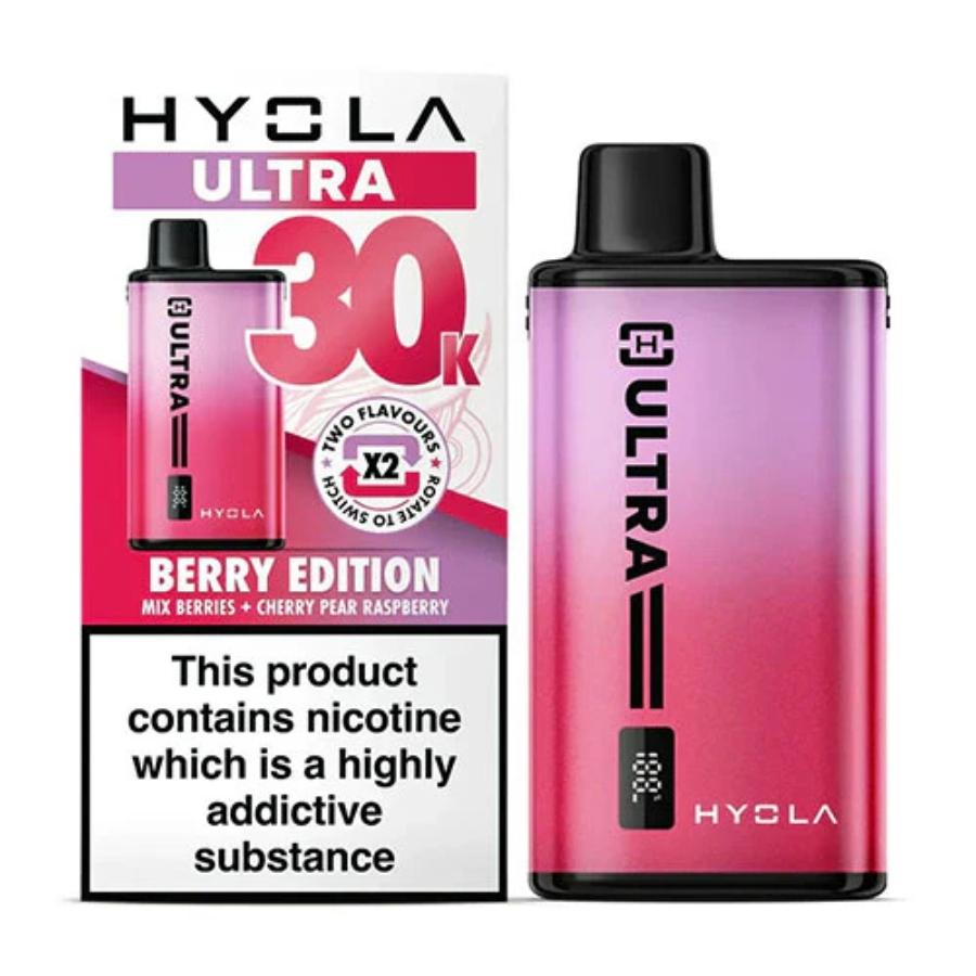 Hyola Ultra 30K Berry Edition Vape Kit - Case of 5