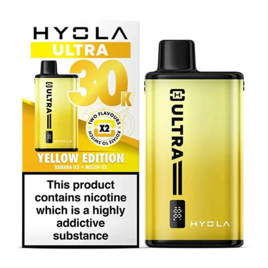 Hyola Ultra 30K Yellow Edition Vape Kit - Case of 5