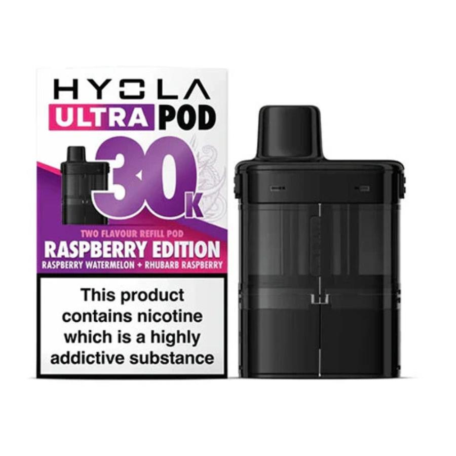Hyola Ultra 30K Raspberry Edition Refill Pack - Case of 5
