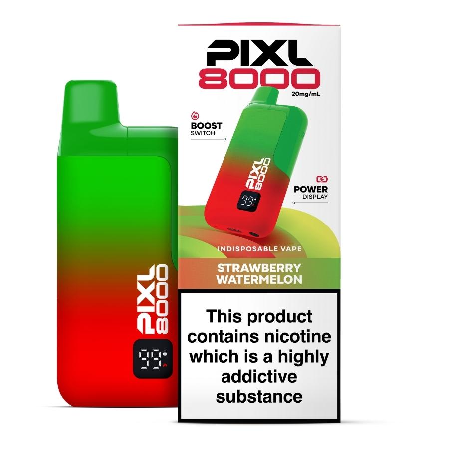 PIXL 8000 Strawberry Watermelon Pod Kit - Case of 5