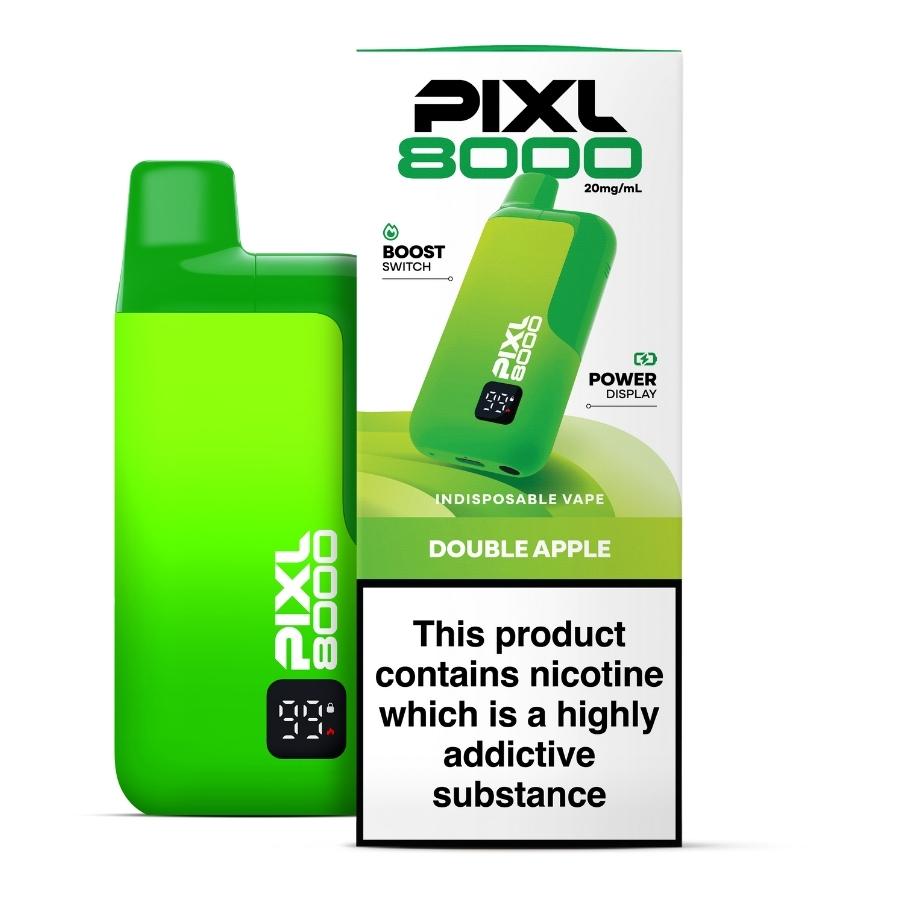 PIXL 8000 Double Apple Pod Kit - Case of 5
